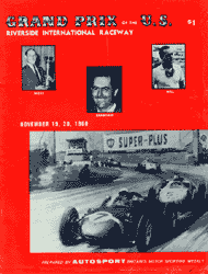 Thumbnail:  Cover of unOfficial F-1 race program  CLICK to see a large version