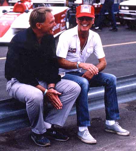 Photo: Dan Gurney and Paul Newman