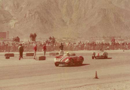 Photo: 1.5 Maserati and Ken Miles' Porsche Spyder