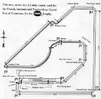 Photo: course map from the 1958 official program. Click for a big one.