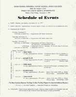 Thumbnail: scan of event schedule, 1955 Glendale Airport races