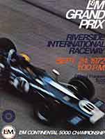 Thumbnail: Rverside International Raceway F-5000 race Program Cover - 1972