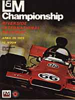 Thumbnail: Rverside International Raceway F-5000 race Program Cover - 1973