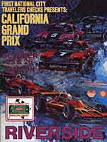 Thumbnail: Rverside International Raceway F-5000 race Program Cover - 1975