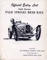 Thumbnail: Palm Springs Airport   March, 1955     Entry List Cover Page