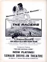 Thumbnail: Palm Springs Airport   March, 1955     Movie Advert for "The Racers"