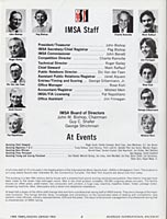 Scan: Times Nissan Grand Prix  April, 1984   IMSA Staff