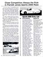 Scan: IMSA Grand Prix of Endurance  April, 1987  Sports 2000 Entry List