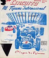 Thumbnail: March, 1968 Circuito Benito Juarez races at Playas de Tijuana, Mexico  Program Cover