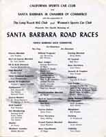 Thumbnail: 4th running, Santa Barbara Road Races, September, 1955  Officials