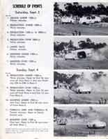 Thumbnail: 4th running, Santa Barbara Road Races, September, 1955   Scedule of Events (P_hotos are Torrey Pines Turn One)