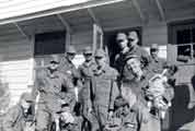 Thumbnail: Barracks mates at Sheppard AFB, TX, 1956  First of two  CLICK for Standard size