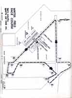 Thumbnail: Bakersfeld Sports Car Races  May, 1955   Course Map