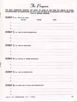 Thumnail: Chino Airport program scedule and score card