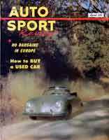 Scan: Cover, Auto Sport Review Issue Of April, 1953