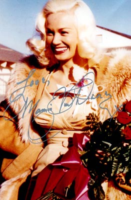 Second Photo autographed by Miss Van Doren