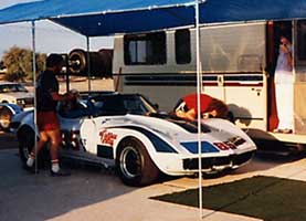 Photo: GT-1 Corvette at  Holtville Paddock