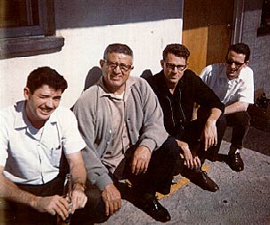 Photo: Joe Ternes, Mike Reynoso, Mike Houston, Ian Gatley in Tijuana