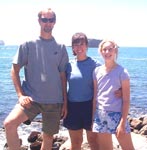 Thumbnail: Gary, Geneva, Kelsey at Goat Rock