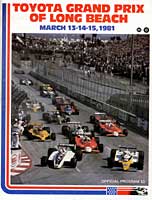 Scan: Program cover Long Beach Grand Prix, 1981