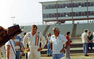 Thumbnail: Buddy Baker at an IROC event, hands on hips