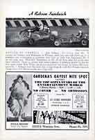 Scan: Carrell Speedway Big Car Races January 1949   Phot  "A Robson Sandwich"