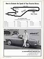 Scan: Times Grand Prix  1964  Course map and Shelby advert