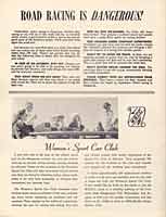 Scan: Hourglass Field races, October 1957  Advisory and Women's Club article