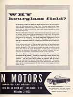 Scan: Hourglass Field races, October 1957  "Why Hourglsass Field?"