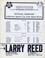 Scan: Santa Barbara 22nd Running, Sept. 1964   Entry List Page  Two