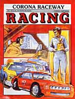 Thumbnail: Corona Raceway  1981 season program  Cover