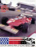 Scan: Long Beach Grand Prix, March 1980  Program Cover