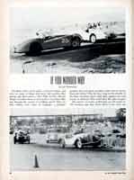 Thumbnail:  L.A. Sports Car Road Races at Hansen Dam  June, 1955  "Wonder Why":  Page One
