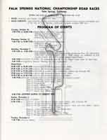 Thumbnail:  November, 1957 Palm Springs National Road Race   Officials and Course Map