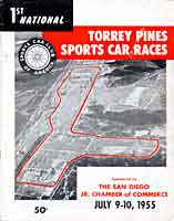 Thumbnail: Torrey Pines Sports Car Races  July 9-10, 1955  Program Cover