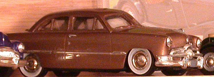 Section of the cabinet photo: 1949 Ford Tudor 1:43 model by Oakland 