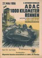 Thumbnail: Program cover, Nurburgring 1000KM, 1956