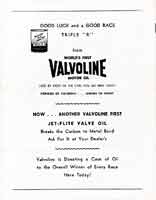 Thumbnail:  RRR at Willow Springs, March 1958    Valvoline Advert