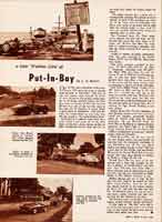 Thumbnail: Road & Track  October, 1955 issue - Put-In-Bay article